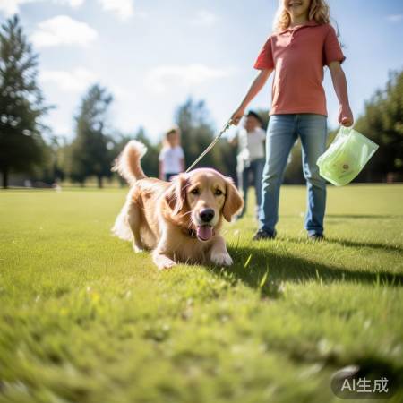 遛狗快乐,环境勿忘