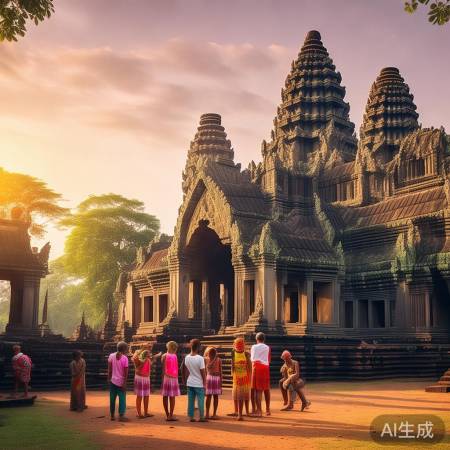 柬埔寨:时光宝盒,古迹传说