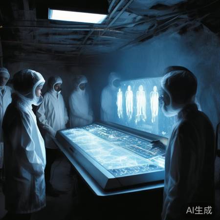 地下深处神秘鬼影