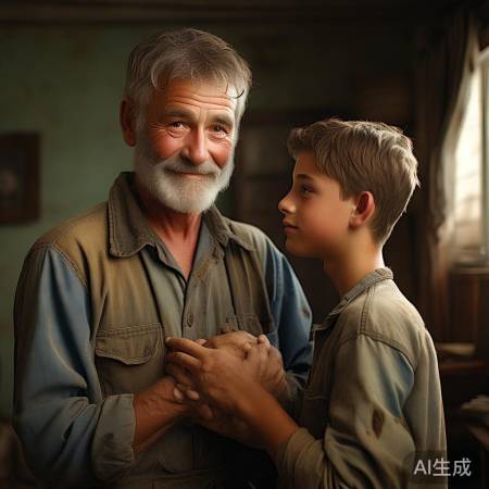 罗晋父亲,成长楷模