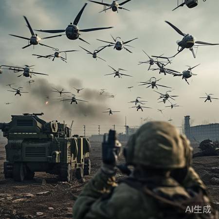 俄无人机遭乌克兰拦截