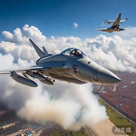 网上热议航展表演