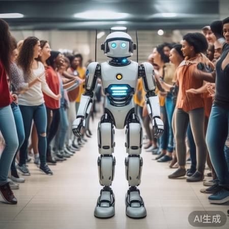 机器人跳操,科技魅力无限