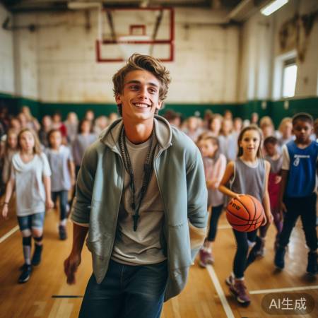 篮球教练传承体育精神