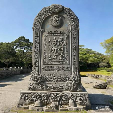 琉球国使节墓碑,见证百年友好