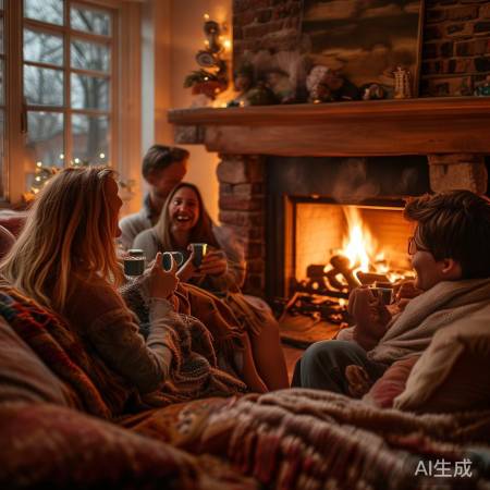 冷与暖对比，更珍惜温暖时光