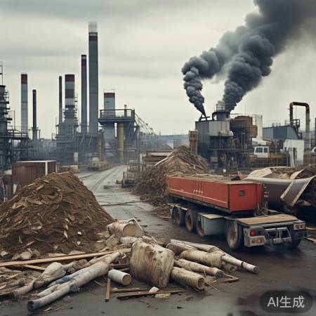 工业垃圾来源待考