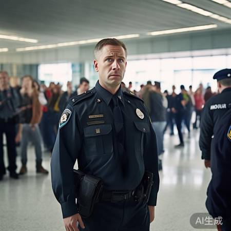 安检员被捕,提醒游客保管财物