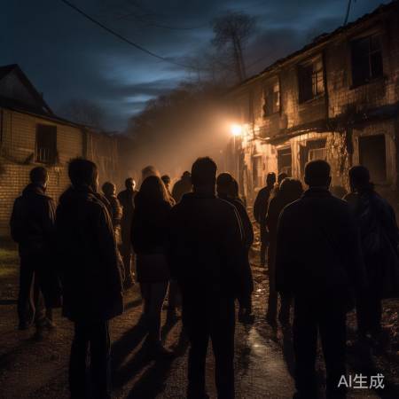 村民热议火灾疑云