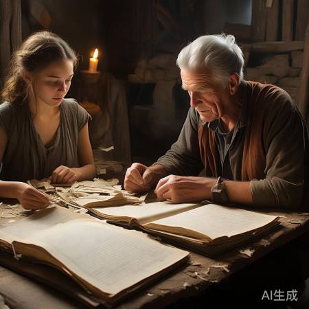 账本记录村成长,齐心协力恢复中