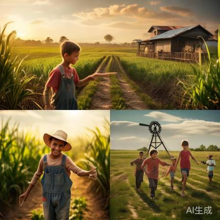 废弃甘蔗地变农场,伯父事业助力