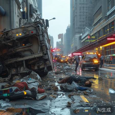 河南地铁站附近车祸8死事件真相曝光：非谣言！