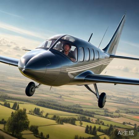 普通飞行员偷飞邹平