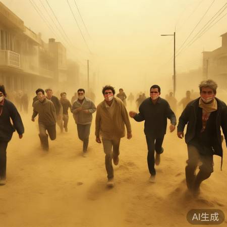 沙尘暴下的末日狂欢