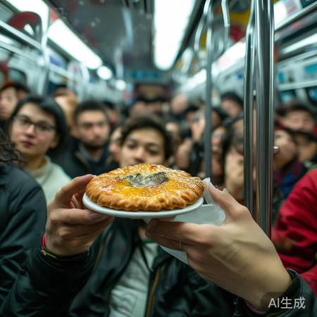 地铁馅饼香飘满车厢