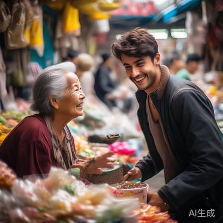 售货阿姨与主播互动事件：停职风波后重归岗位