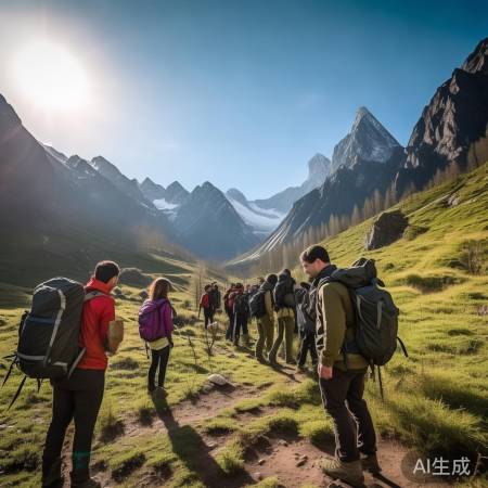 徒步梅里雪山,助失联者脱险