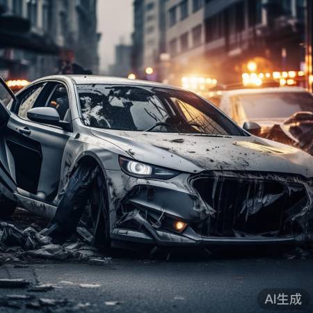 失控轿车高速肇事,警方迅速控制