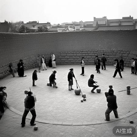 石峁城先民娱乐生活