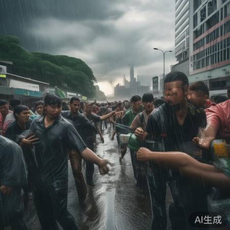 香港风暴爱心接力