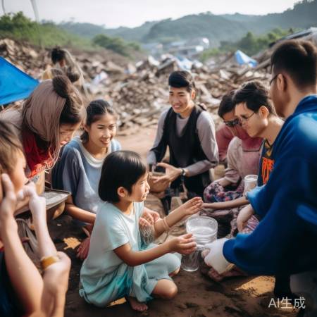 灾难中,心灵援助最珍贵