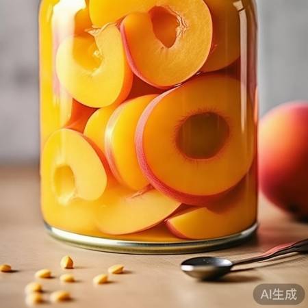 黄桃罐头缓解甲流