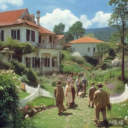 洋人在鼓岭筑别墅