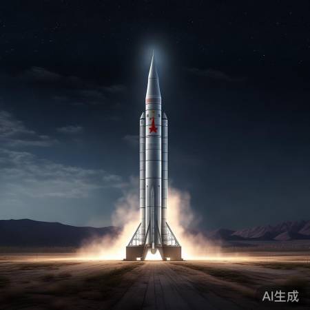 导弹爆炸，科技进步见证和平