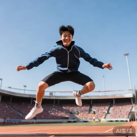 易烊千玺同款跳高姿势引热议，高中生视频一夜爆红