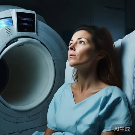 女士磁共振检查意外黑屏