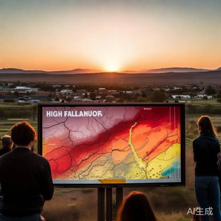 “火灾预警,留意天气”