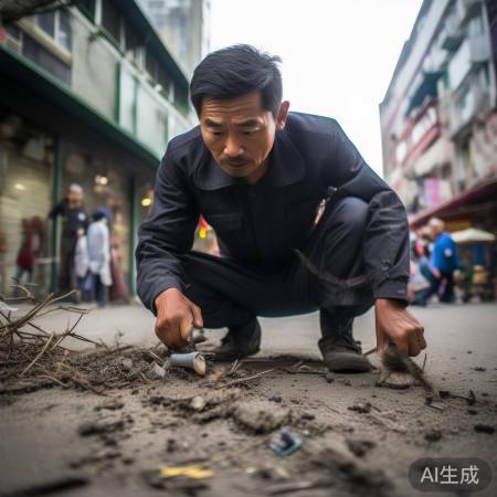 男子4年如一日义务铲除上千地钉，守护脚下安全之路