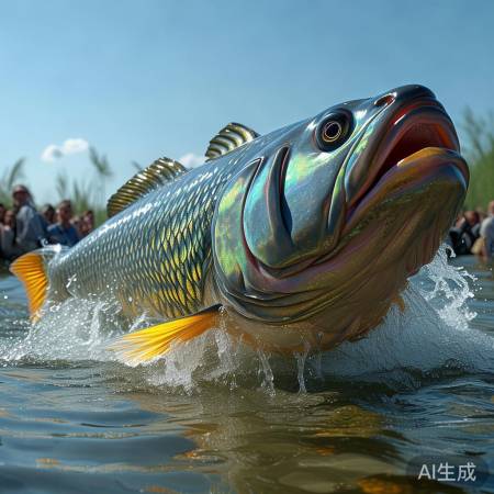 巨鱼亮相,惊叹2272斤