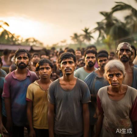 斯里兰卡顽强抗灾,共渡难关