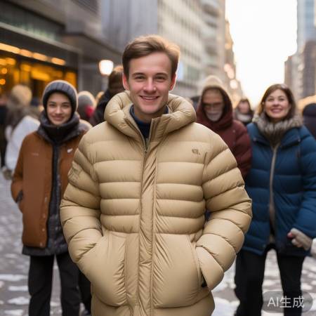 暖流羽绒服,生活态度。