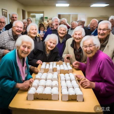 热心老人助力社区乐