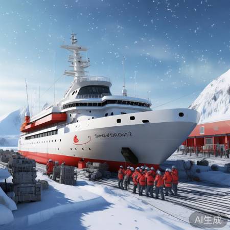 雪龙2号南极科考启航