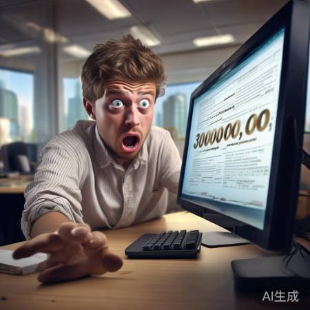 电脑配置标错,数字惊人