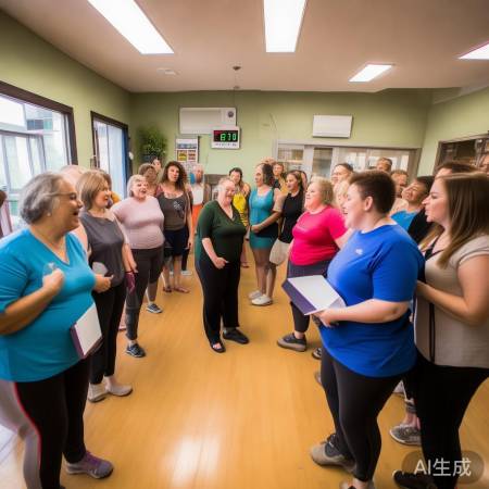 团结减重,齐心协力