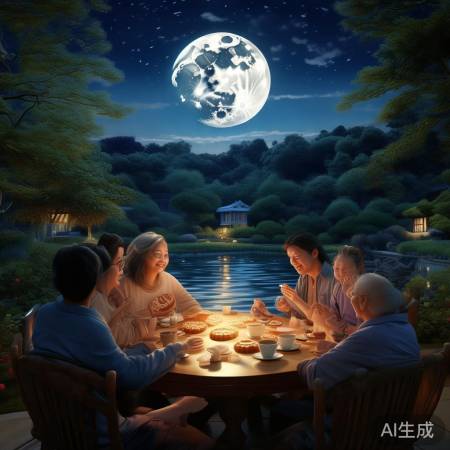 月圆人团圆，晚安！