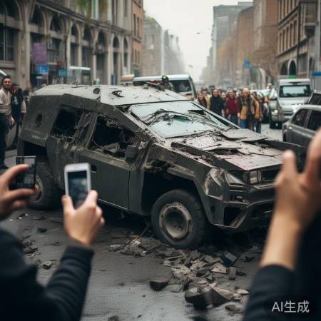 惊心动魄的碰撞瞬间