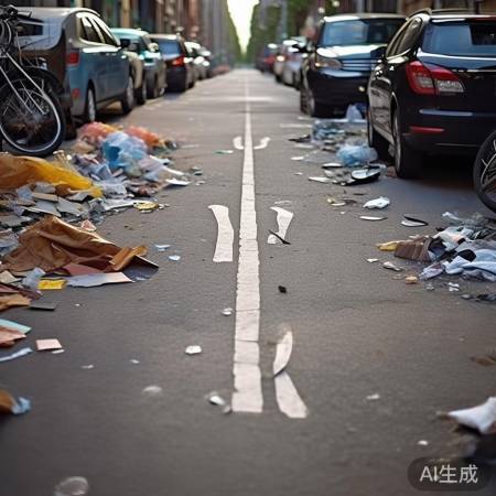 盲道被占,盲人路难