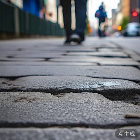 盲道设计不合理,安全隐患多