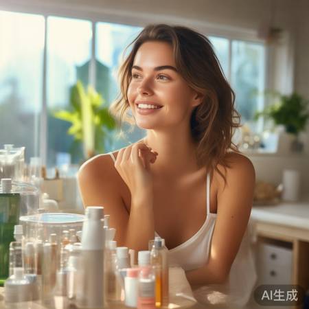 防晒补水，睡好少长斑