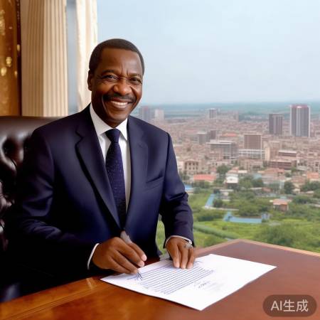 巴总统亲笔感谢信