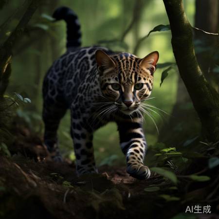 豹猫：神秘猎手，古猎开道神兽