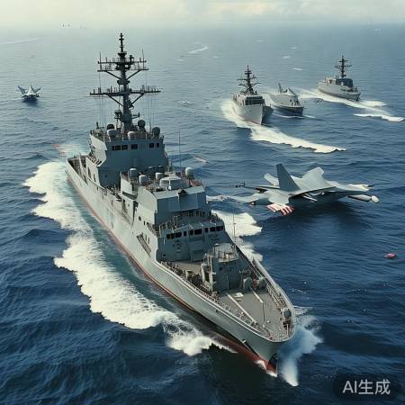 美海军击沉运毒船