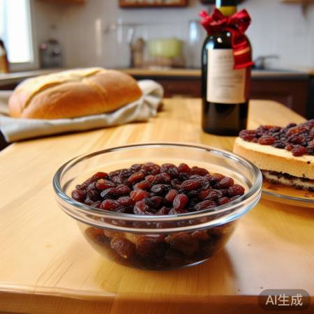 葡萄干泡水,多才多艺小食材