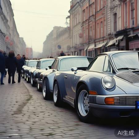 俄数百辆保时捷集体被锁，原因成谜引关注