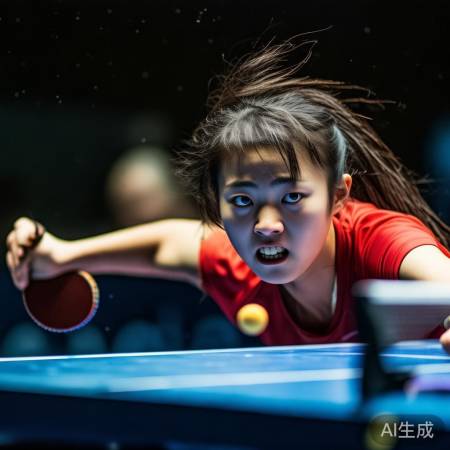 张本美发力，王曼昱追分